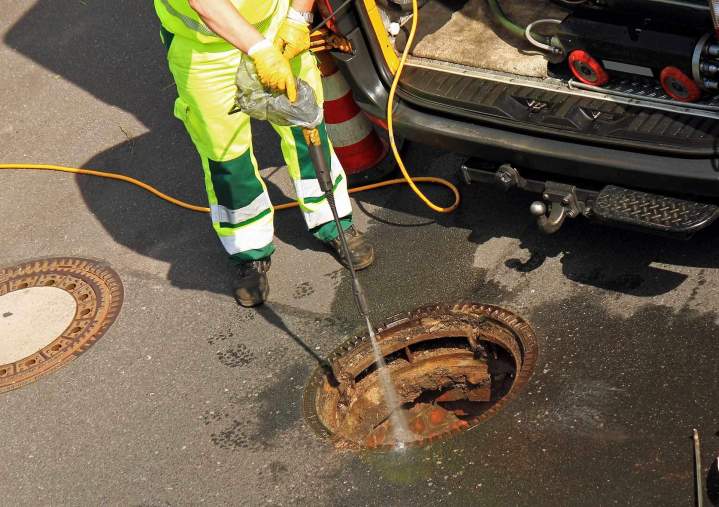 Nettoyage drain à haute pression Montréal